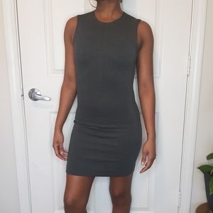 Gray Sleeveless Dress